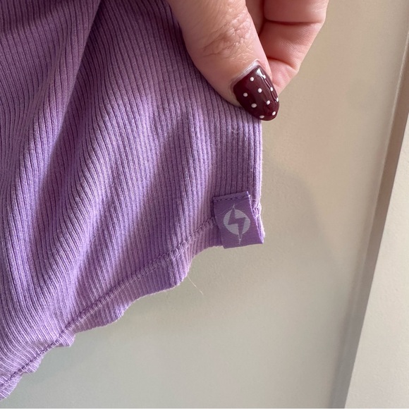 PopFlex Not Your Typical Tank (Built-in Bra) - Mystic Purple - Picture 5 of 7